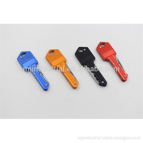 Key shaped folding knife, household knife